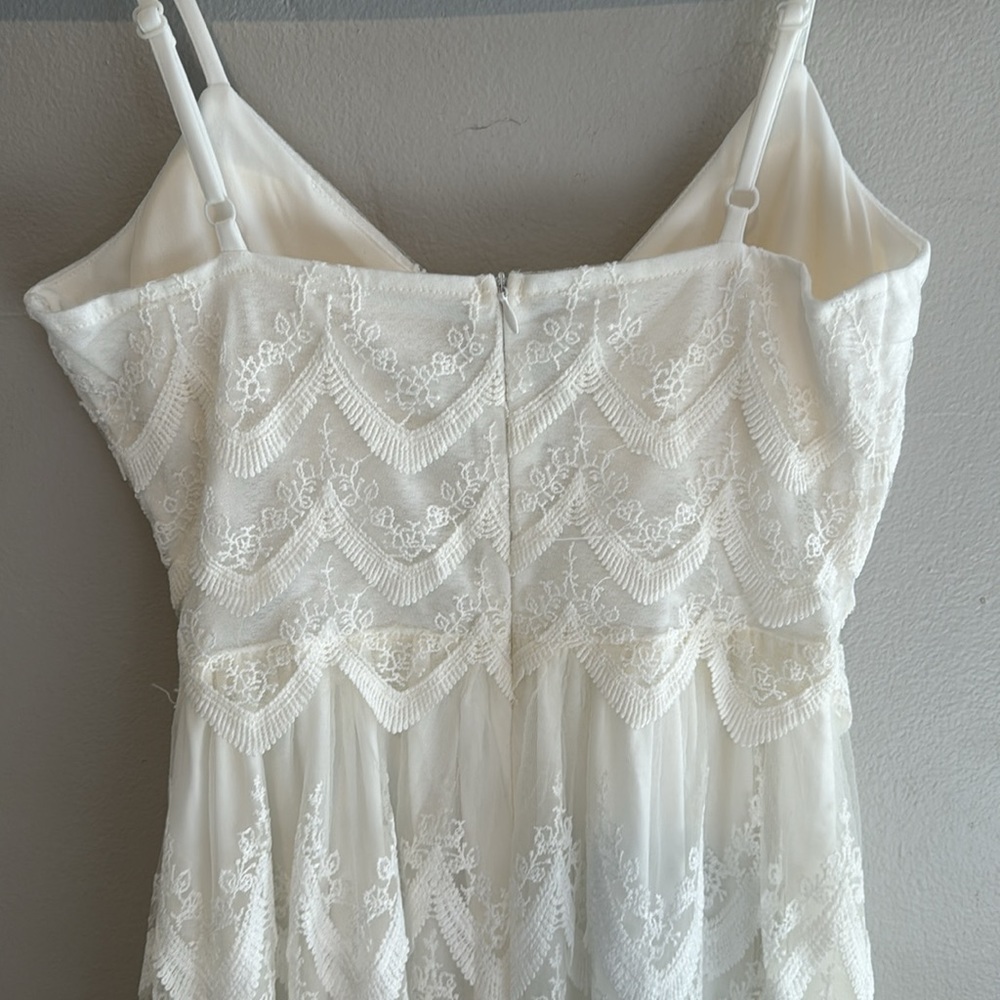 Lace Layered Maxi dress - Picture 5 of 6
